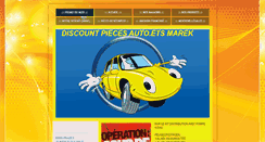 Desktop Screenshot of marek-piecesauto.fr